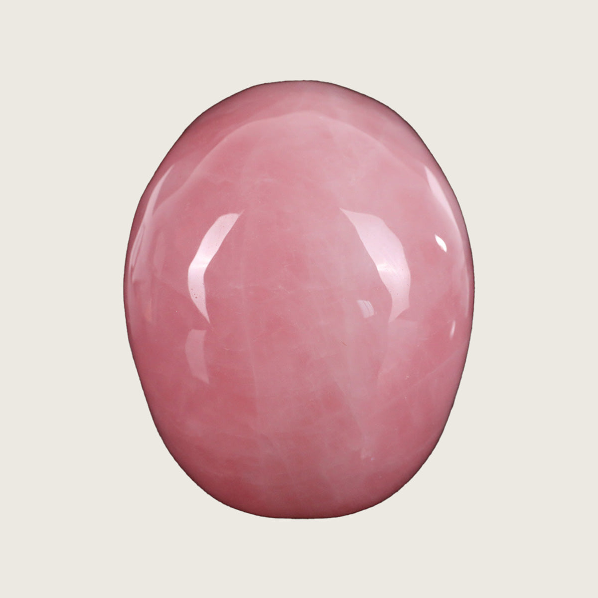 3.0" Rose Quartz Crystal  Skull Carving  #SKH30037