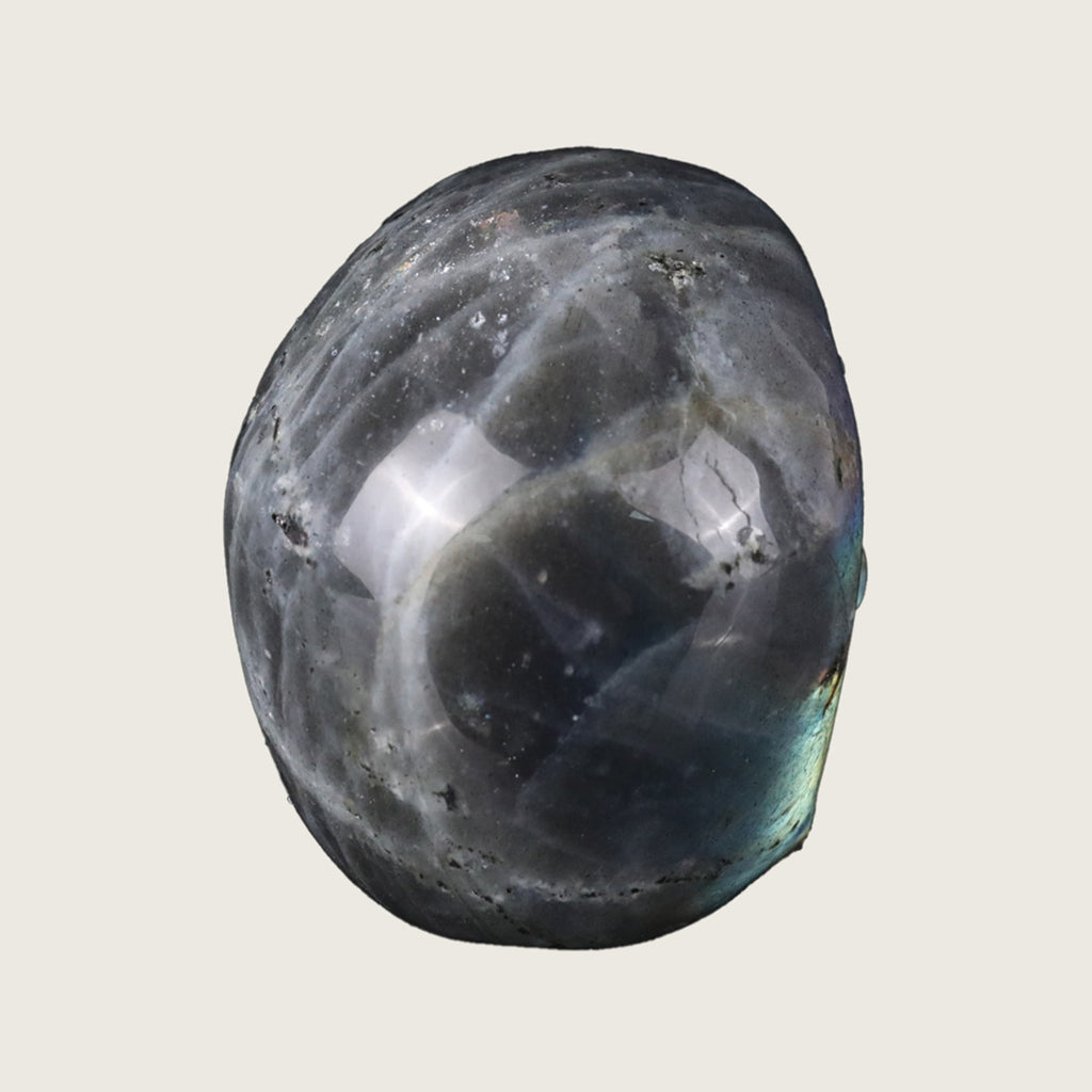 3.0" Labradorite Crystal Skull Carving  #SKH30040