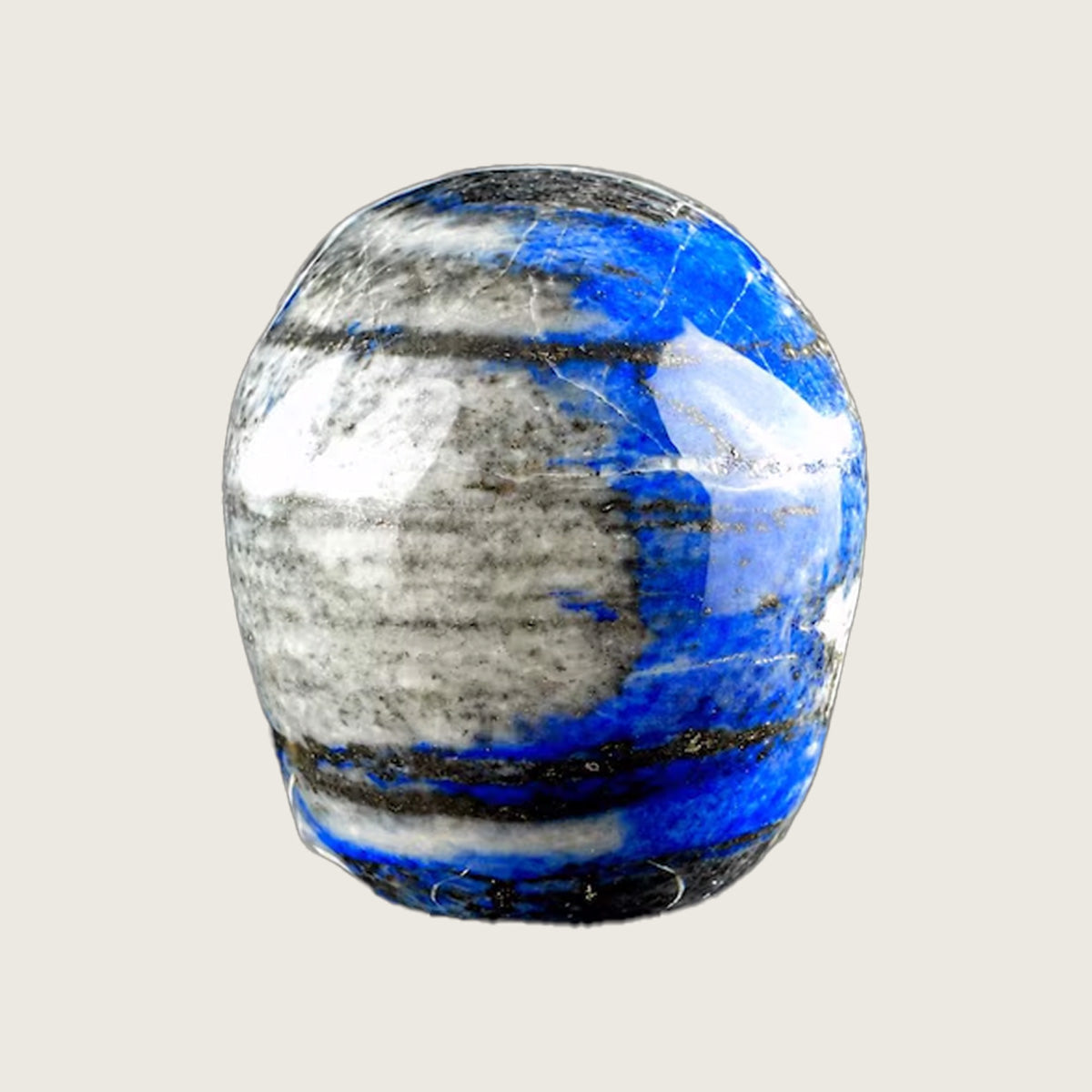 3.0" Lapis Lazuli Crystal Skull Carving  #SKH30092