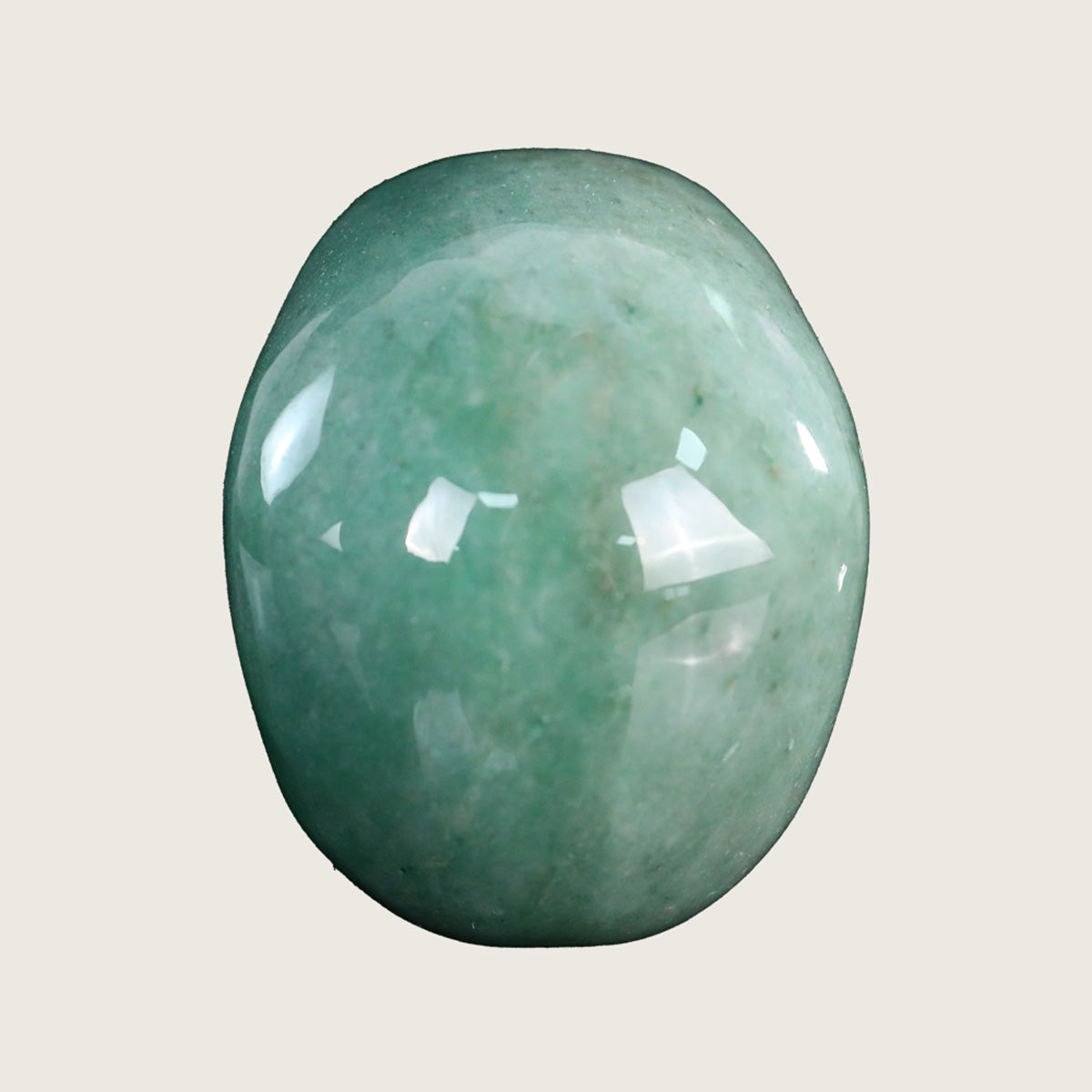 3.0" Green Aventurine Crystal Skull Carving  #SKH30056