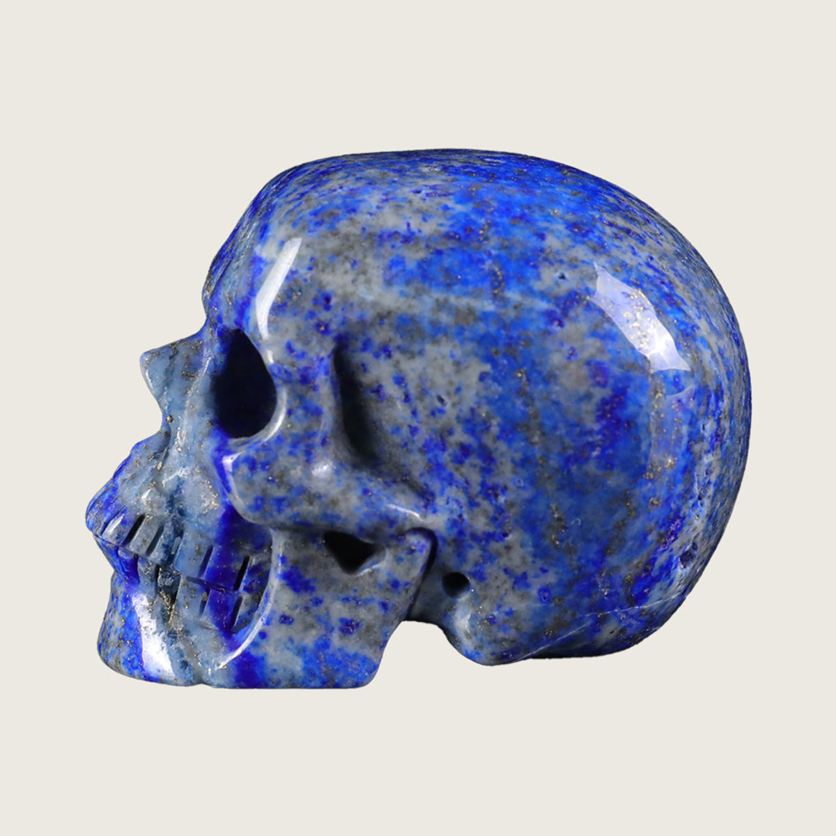 2.2" Lapis Lazuli Crystal Skull Carving  #SKH22058