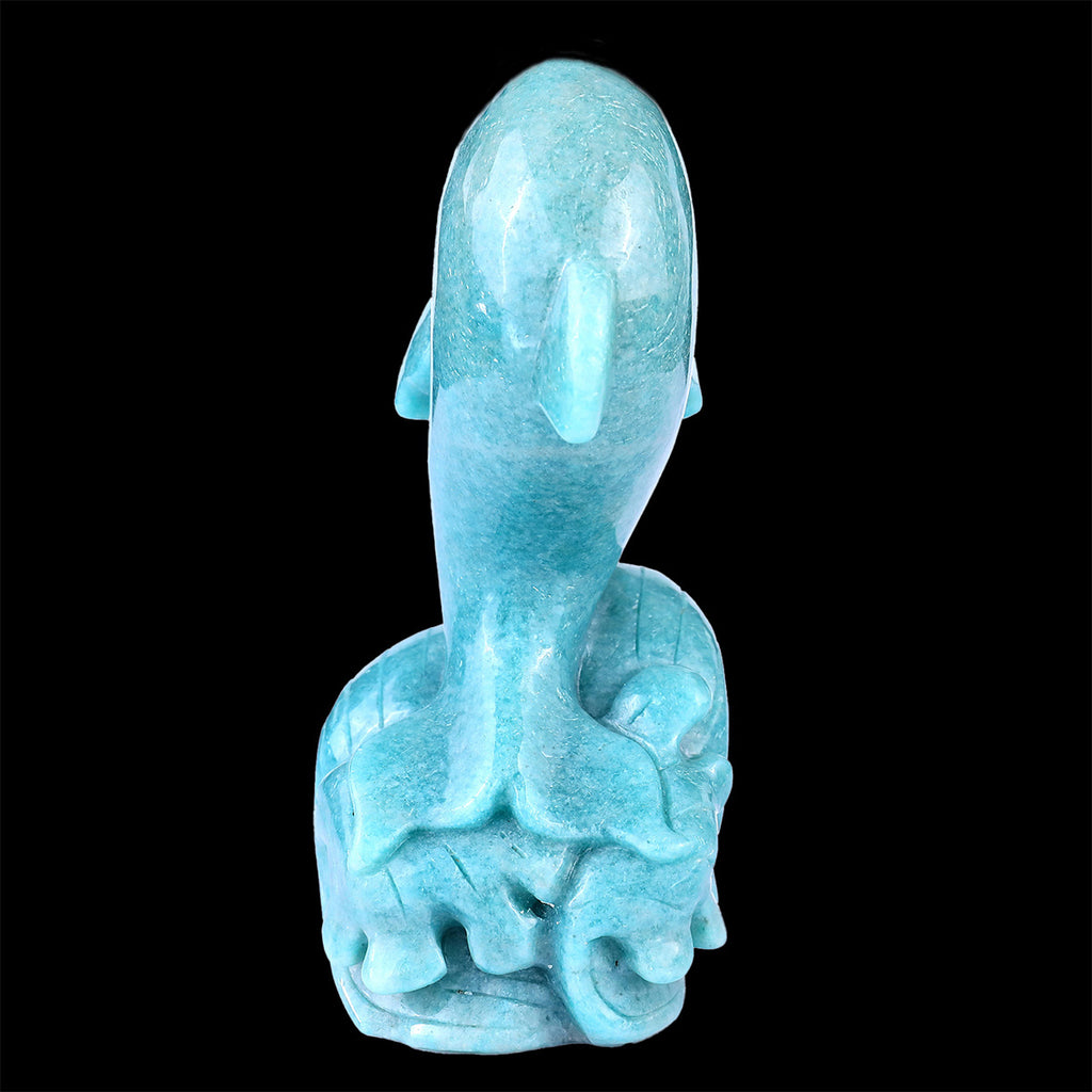 6.5" Amazonite Leaping Dolphin  #CTC0084