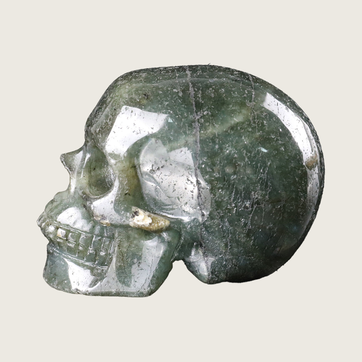 3.0" Blue Labradorite Crystal Skull Carving  #SKH30041