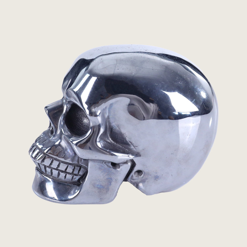 3.0" Tera Hertz Crystal Skull Carving  #SKH30068