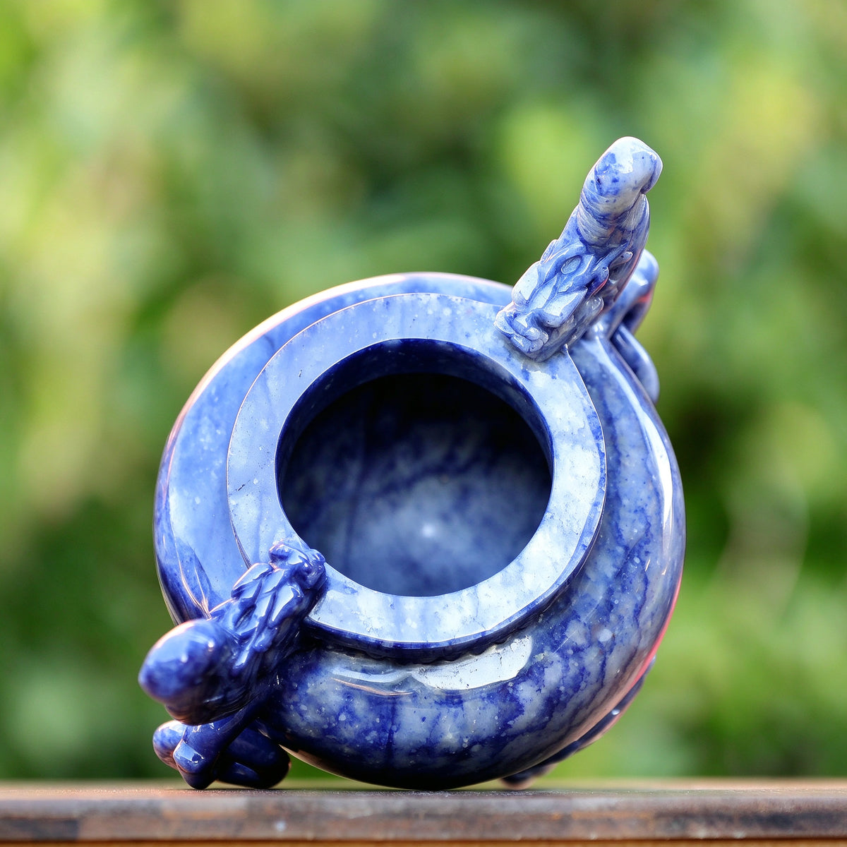 8.3" Blue Aventurine Incense Burner #CTC0072