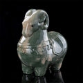 4.7" Jiulong Jade Bighorn Sheep  #CTC0088