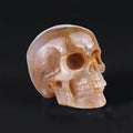2.2" Yellow Chalcedony Crystal Skull Carving  #SKH22071