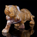 8.3" Yellow Chalcedony Roaring Tiger  #CTC0087