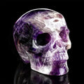 3.0" Dream Amethyst Crystal Skull Carving  #SKH30122