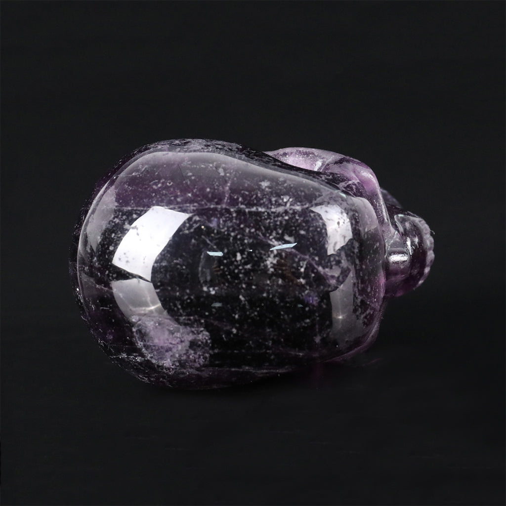 2.2" Amethyst Crystal Skull Carving  #SKH22076