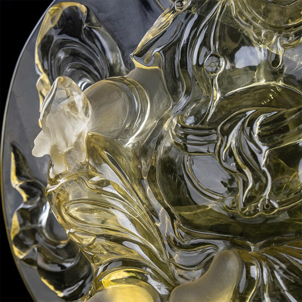 8.2" Golden Citrine Wrathful Wealth Deity  #CTC0085