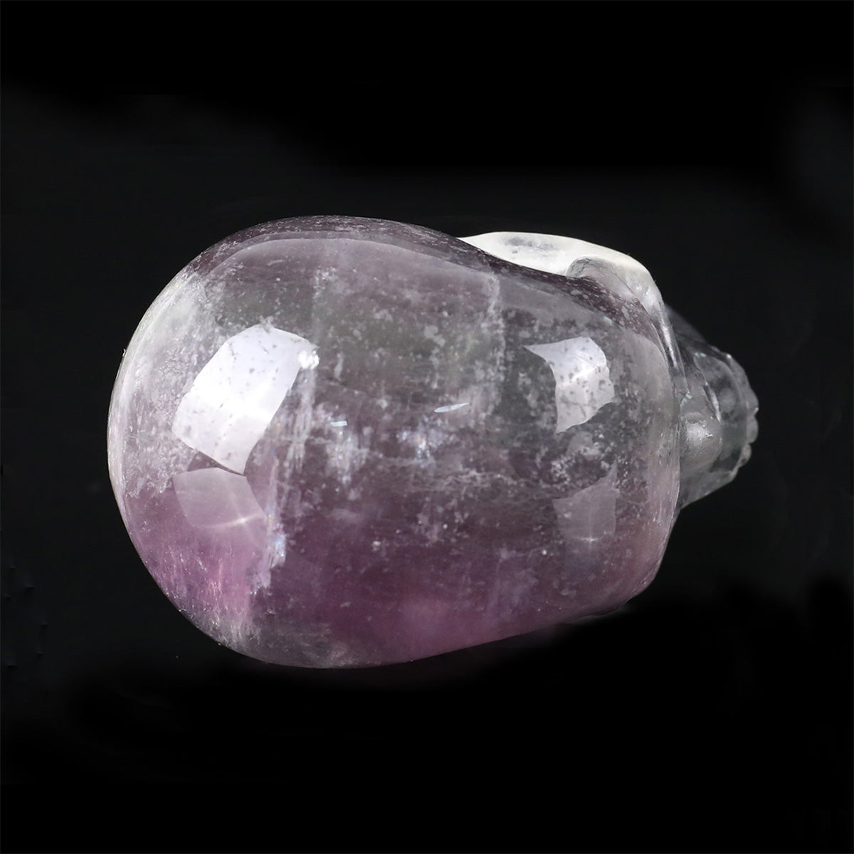 2.2" Fluorite Crystal Skull Carving  #SKH22077