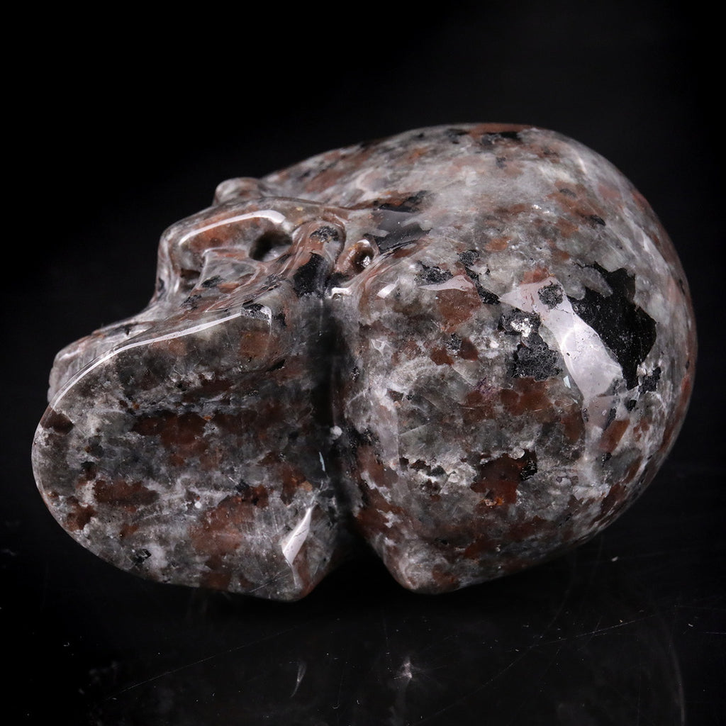 3.0" Yooperlite Crystal Skull Carving  #SKH30101