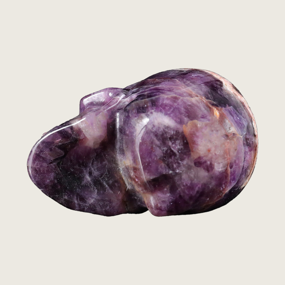 2.2" Amethyst Crystal Skull Carving  #SKH22059