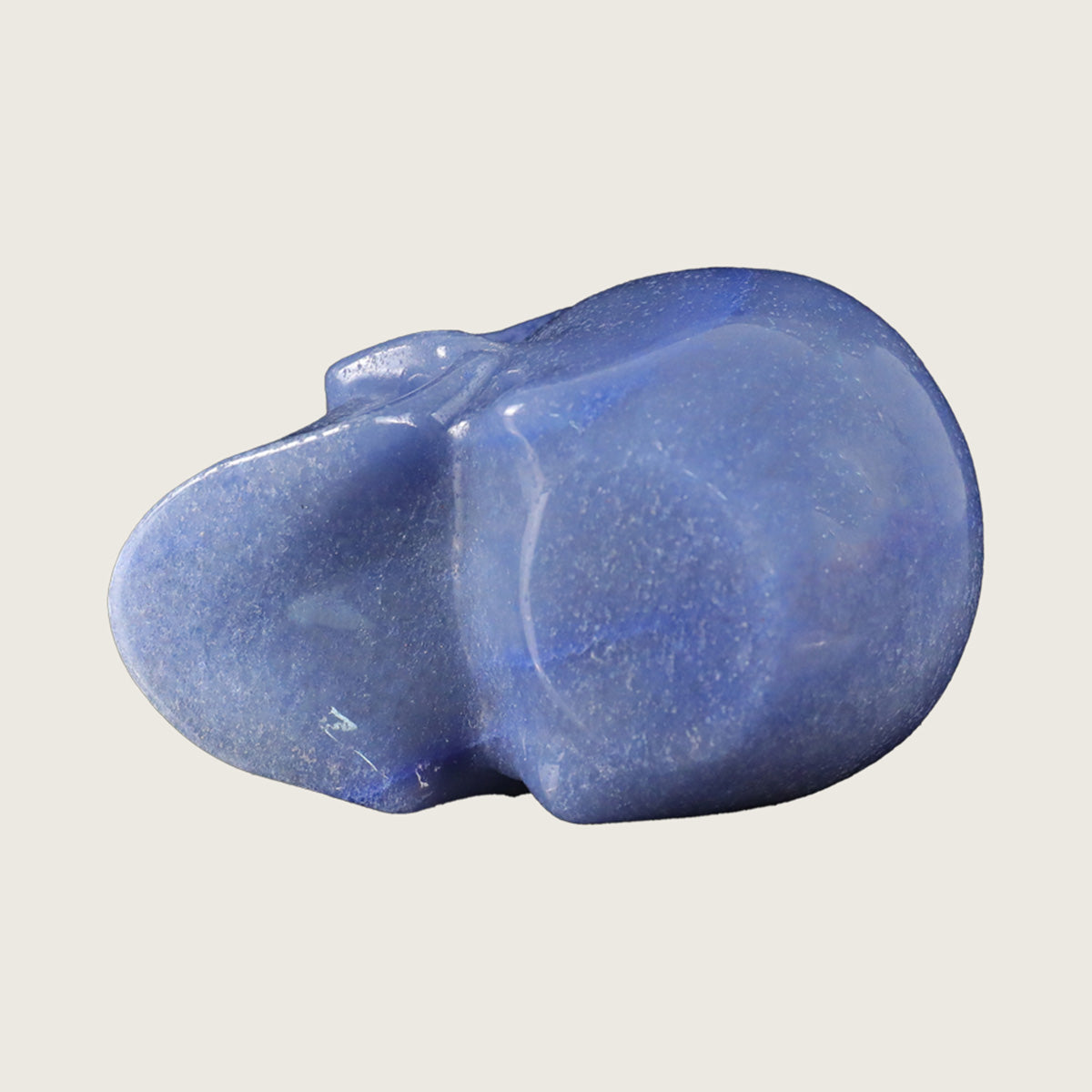 2.2" Blue Aventurine Crystal Skull Carving  #SKH22063