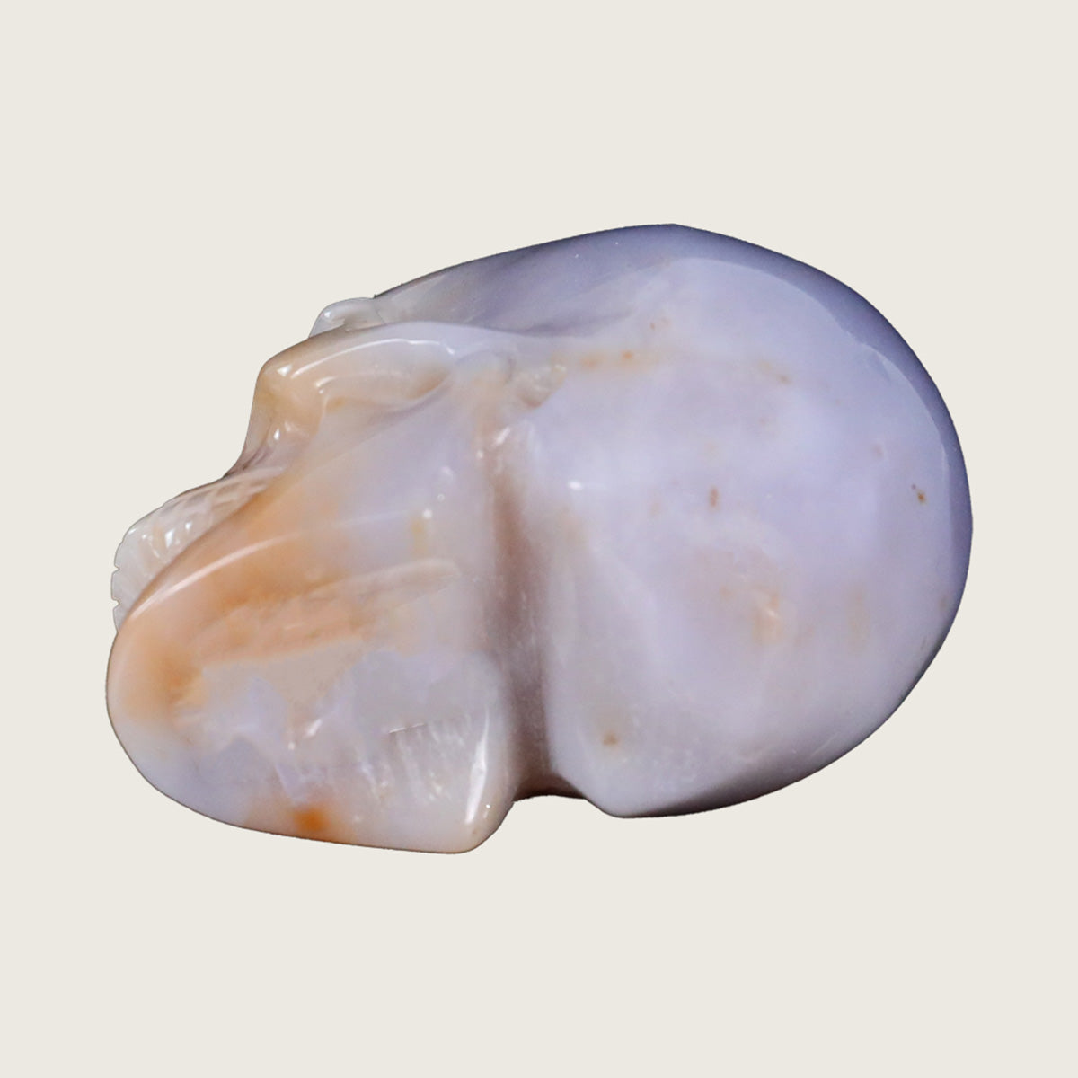 2.2" Chalcedony Jasper Crystal Skull Carving  #SKH22064