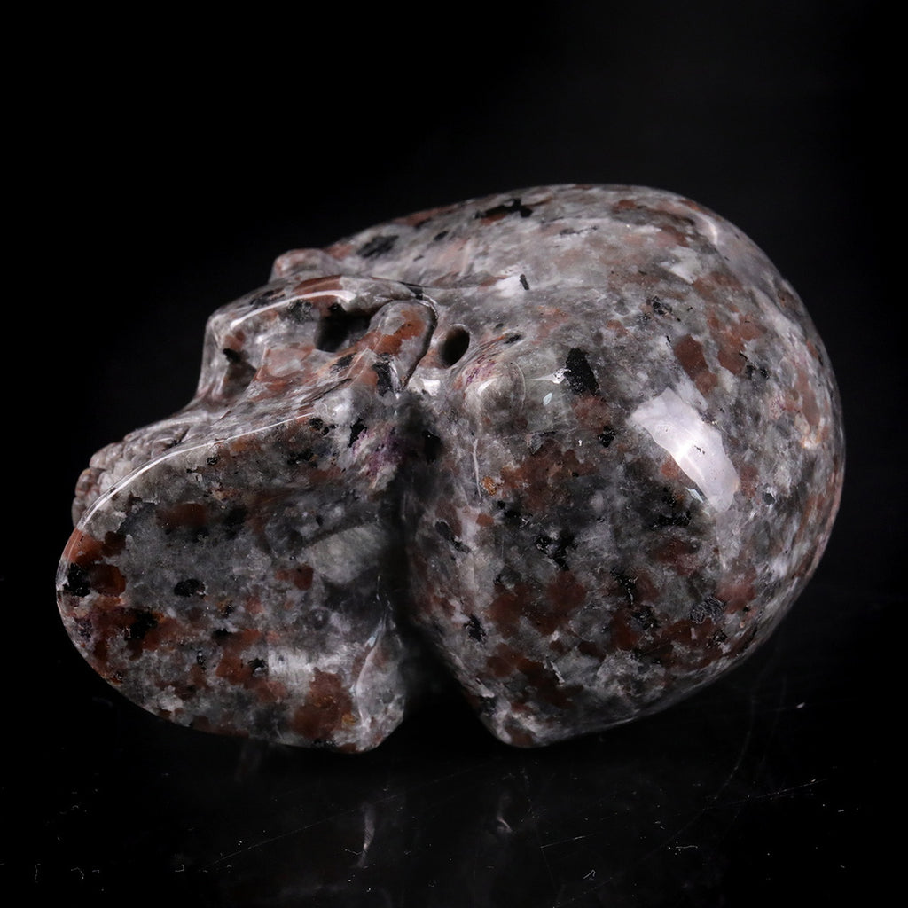 3.0" Yooperlite Crystal Skull Carving  #SKH30094