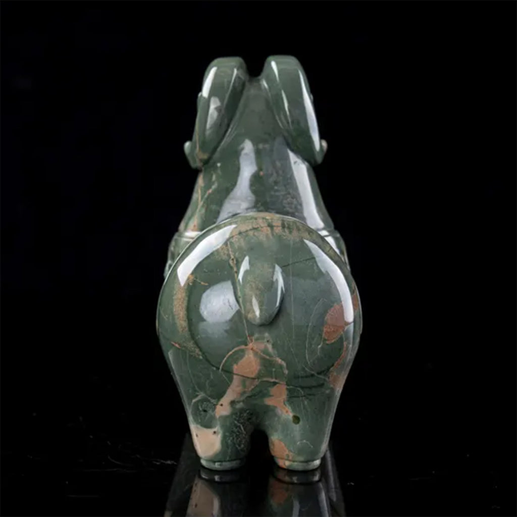 4.7" Jiulong Jade Bighorn Sheep  #CTC0088