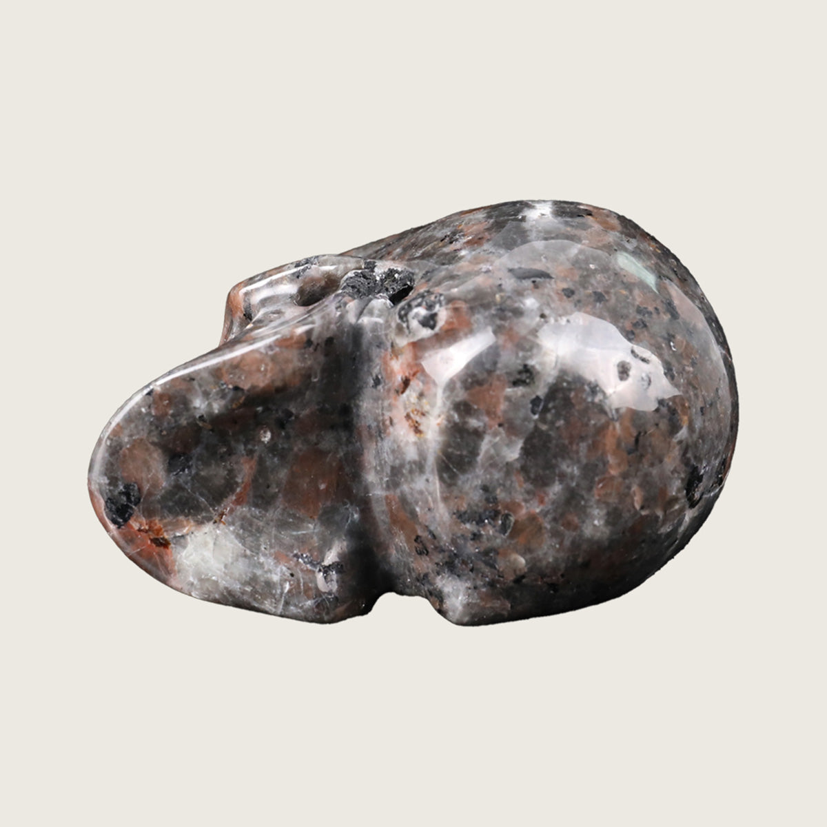 2.2" Yooperlite Crystal Skull Carving  #SKH22056