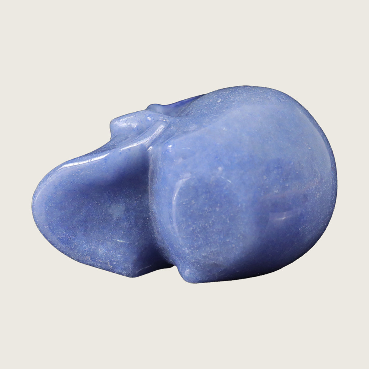 2.2" Blue Aventurine Crystal Skull Carving  #SKH22062