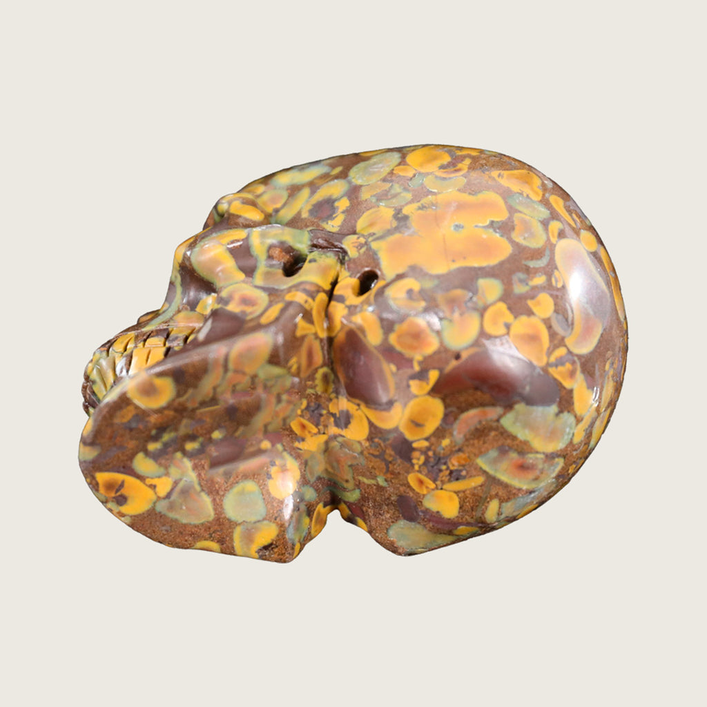 3.0" Oolite Crystal Skull Carving  #SKH30047