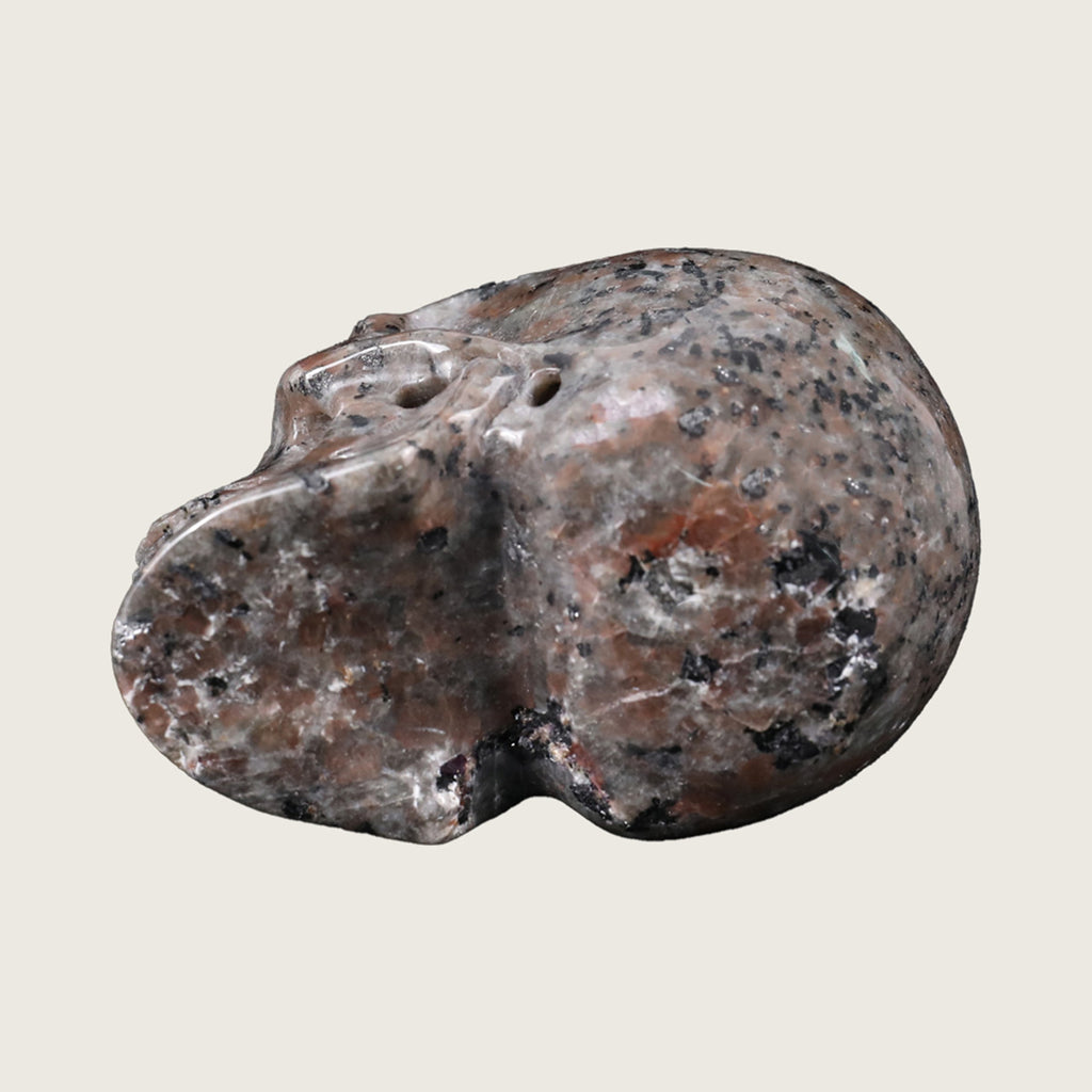 2.2" Yooperlite Crystal Skull Carving  #SKH22057