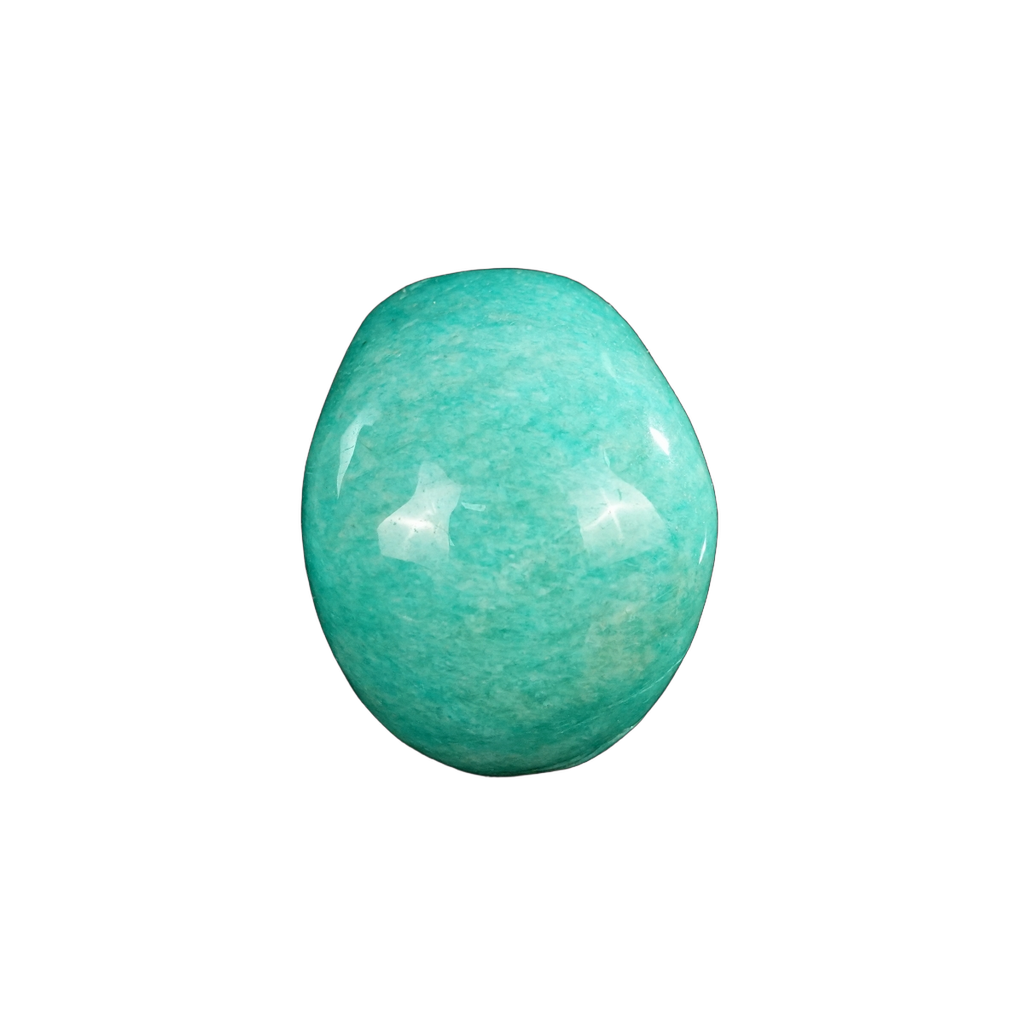 2.2" Amazonite Crystal Skull Carving - Hand Carved Decor