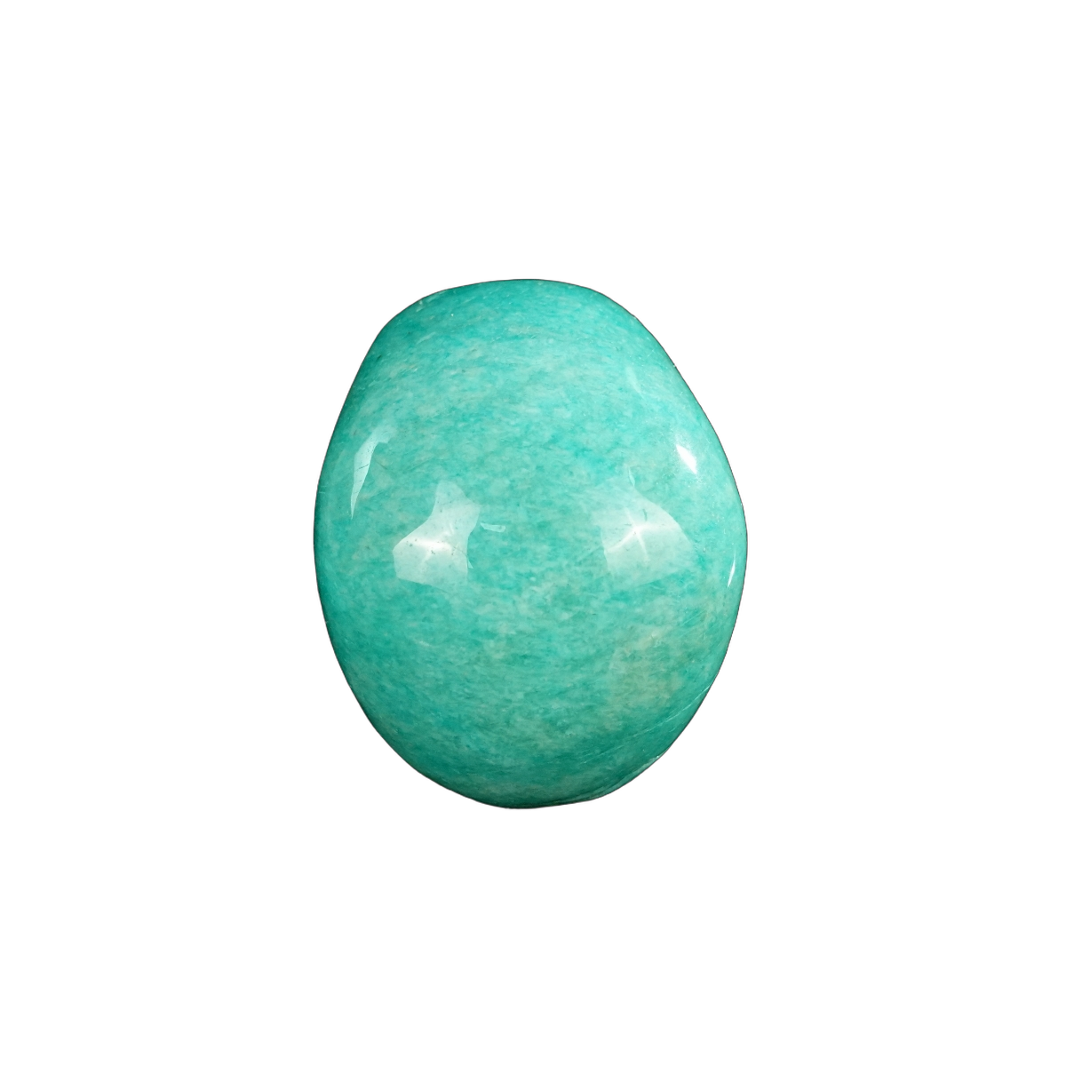 2.2" Amazonite Crystal Skull Carving - Hand Carved Decor