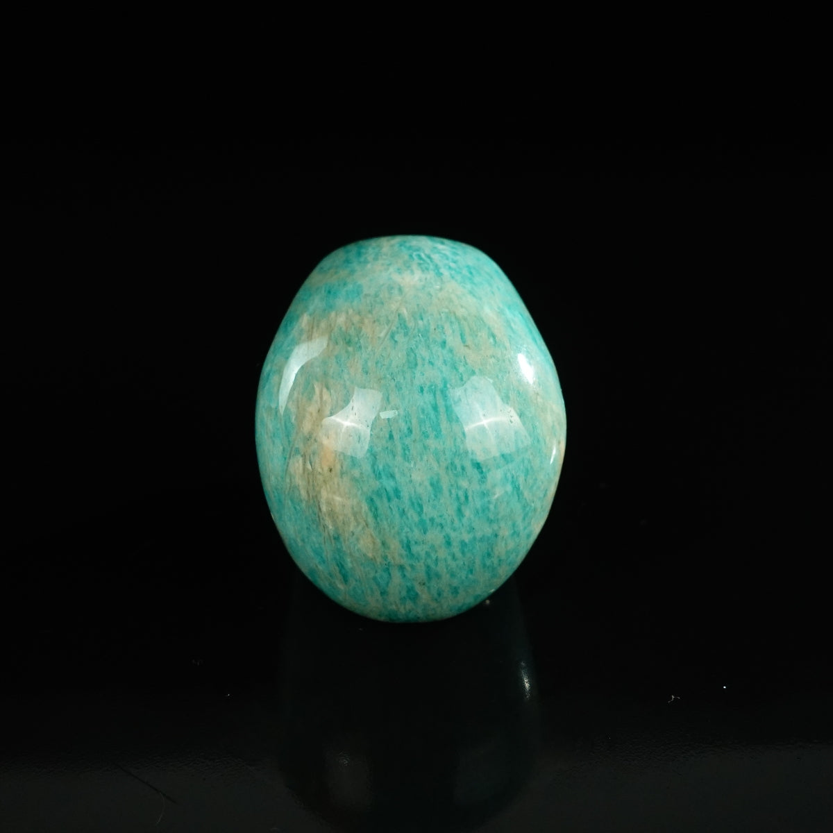2.2" Amazonite Crystal Skull Carving - Unique Piece #AA05