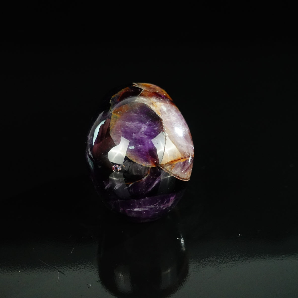 2.2" Amethyst Crystal Skull Carving - Unique Piece #AM01