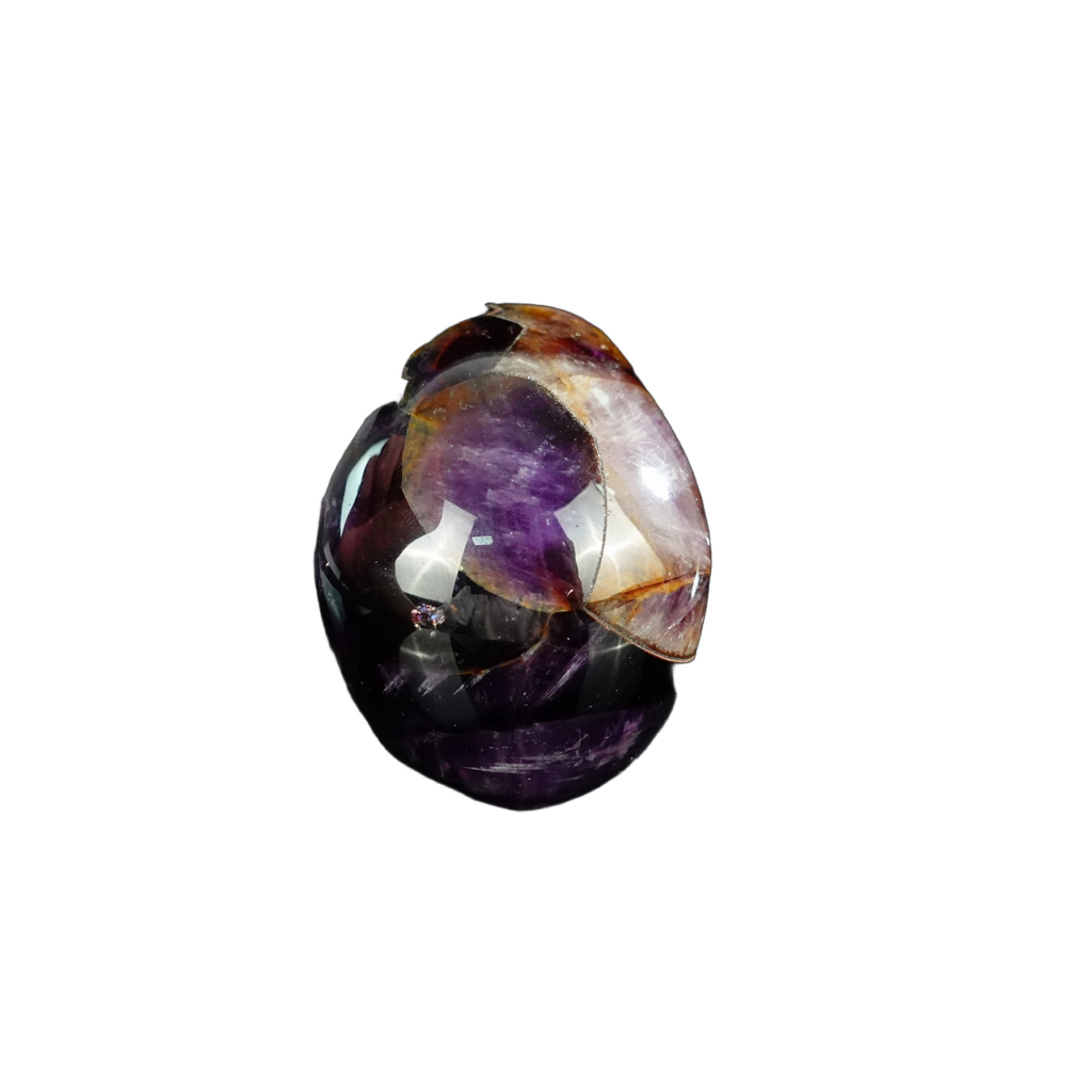 2.2" Amethyst Crystal Skull Carving - Unique Piece #AM01