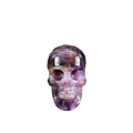 2.2" Amethyst Crystal Skull Carving - Unique Piece #AM03