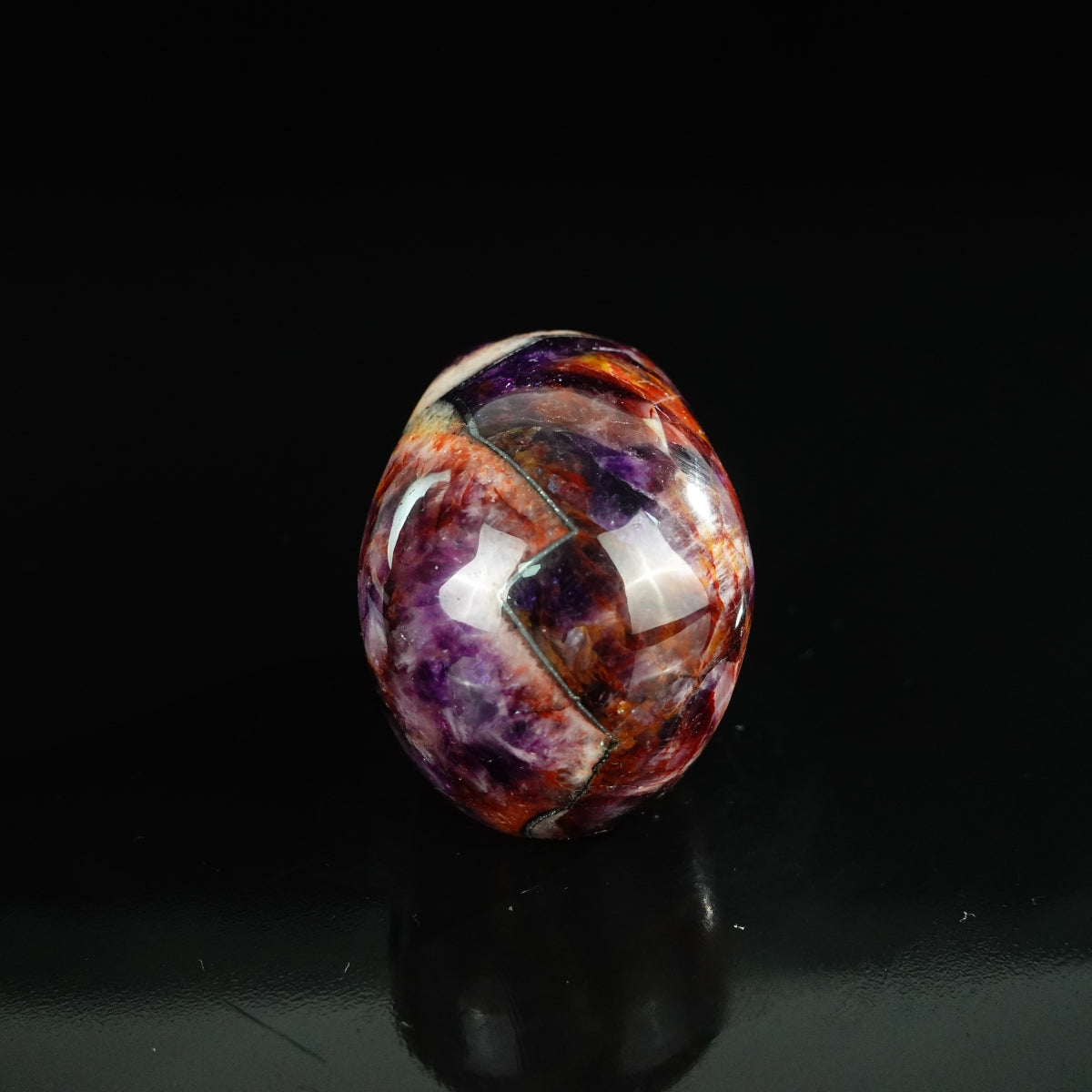 2.2" Amethyst Crystal Skull Carving - Unique Piece #AM04