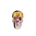 2.2" Amethyst Crystal Skull Carving - Unique Piece #AM09