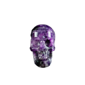2.2" Amethyst Crystal Skull Carving - Unique Piece #AM13
