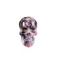 2.2" Amethyst Crystal Skull Carving - Unique Piece #AM15