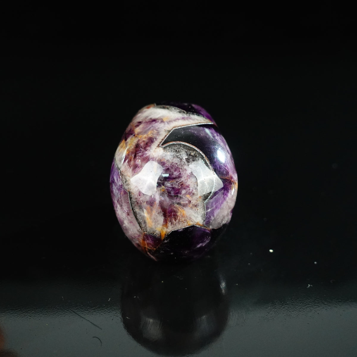 2.2" Amethyst Crystal Skull Carving - Unique Piece #AM17