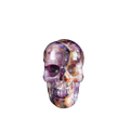2.2" Amethyst Crystal Skull Carving - Unique Piece #AM18
