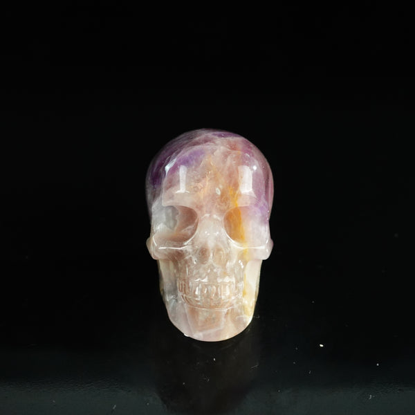 2.2" Amethyst Crystal Skull Carving - Unique Piece #AM19