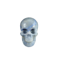 2.2" Blue Aventurine Crystal Skull Carving - Hand Carved Decor