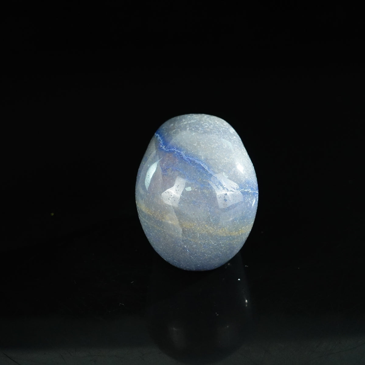 2.2" Blue Aventurine Crystal Skull Carving - Unique Piece #BA02