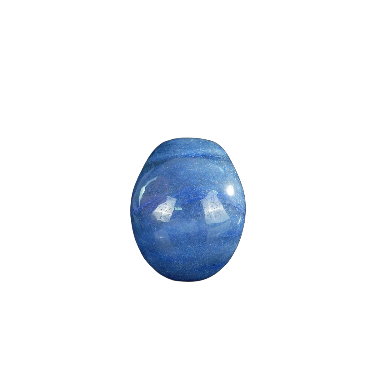 2.2" Blue Aventurine Crystal Skull Carving - Unique Piece #BA07