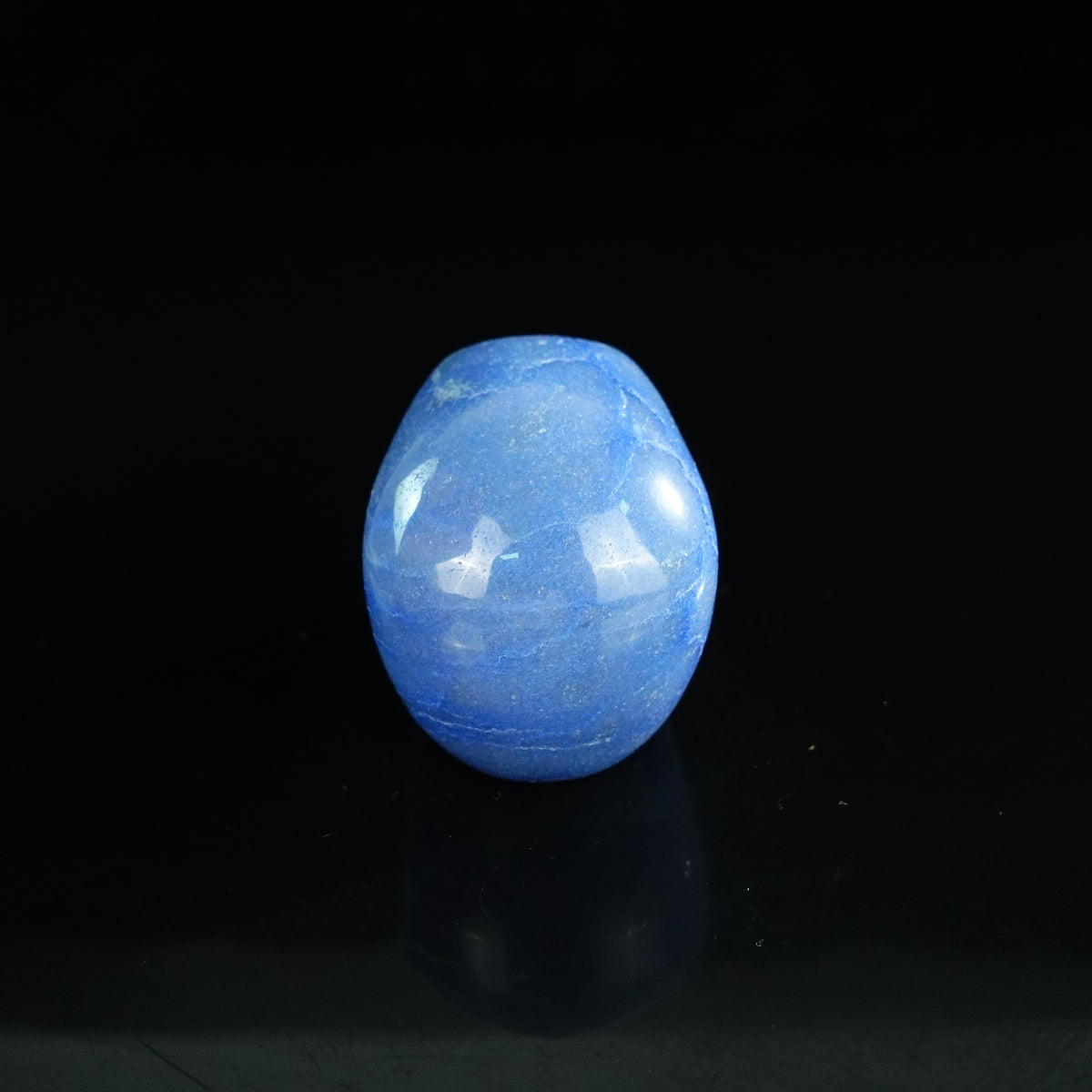2.2" Blue Aventurine Crystal Skull Carving - Unique Piece #BA08
