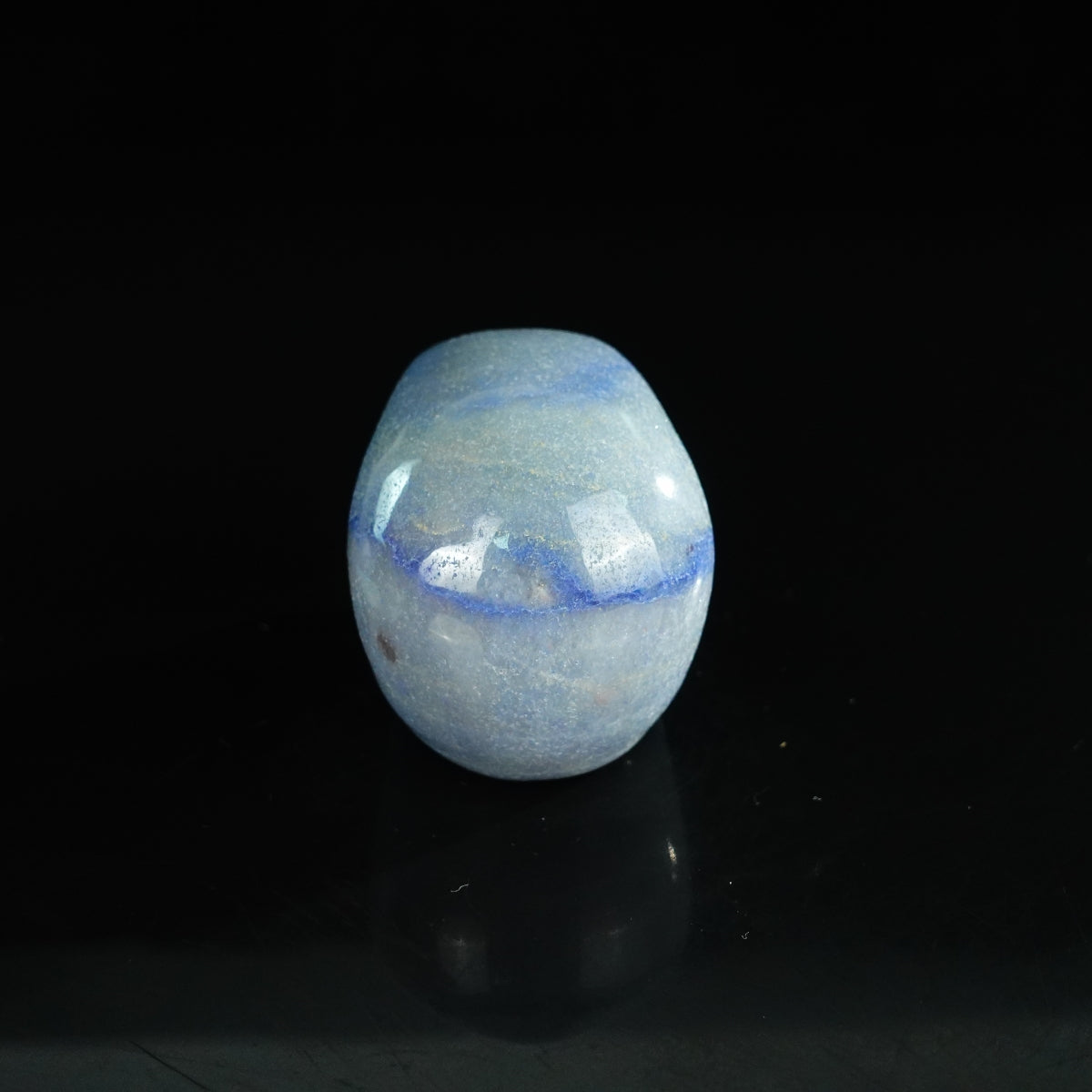 2.2" Blue Aventurine Crystal Skull Carving - Unique Piece #BA12