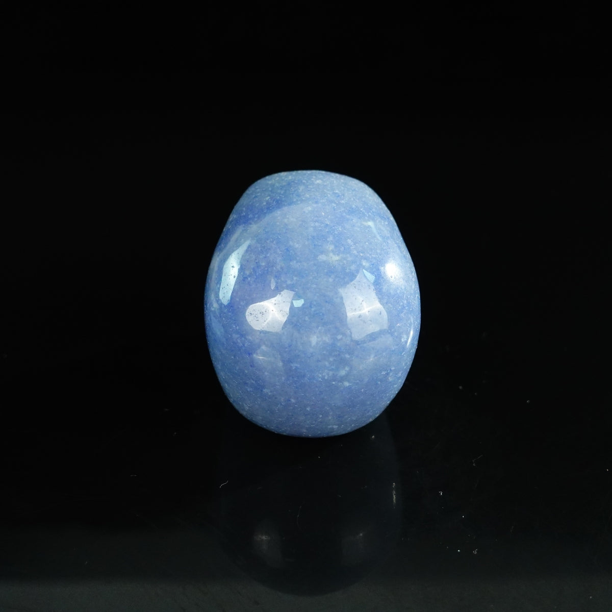 2.2" Blue Aventurine Crystal Skull Carving - Unique Piece #BA15