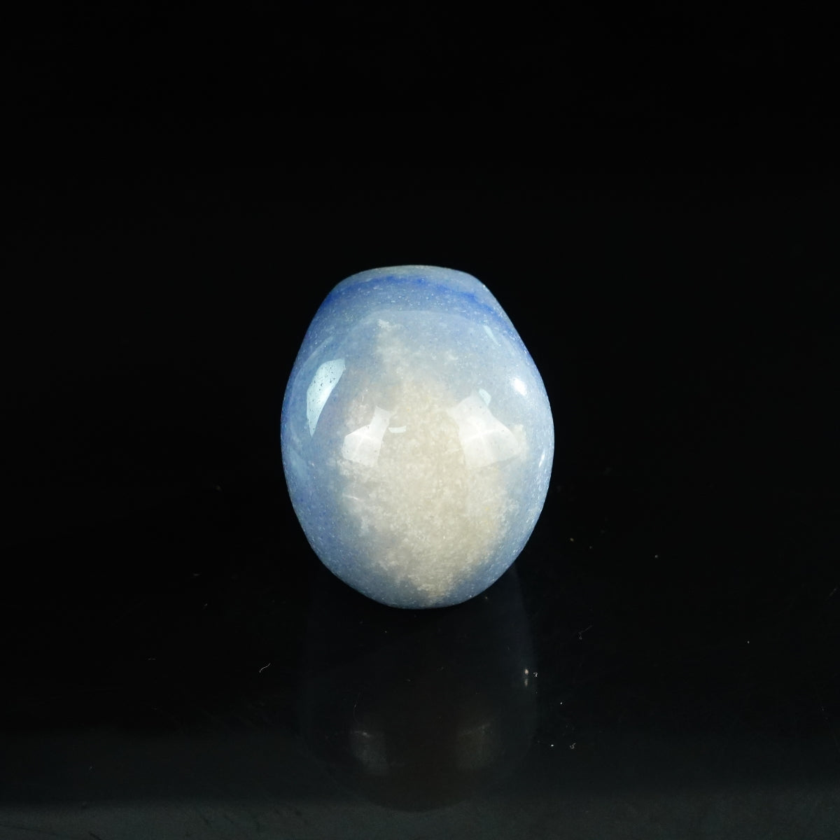 2.2" Blue Aventurine Crystal Skull Carving - Unique Piece #BA16
