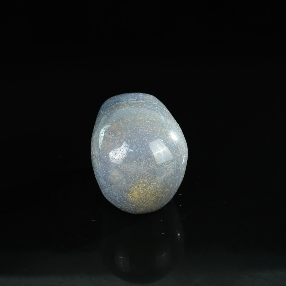 2.2" Blue Aventurine Crystal Skull Carving - Unique Piece #BA20