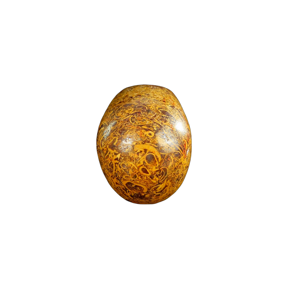 2.2" Elephant Skin Jasper Crystal Skull Carving - Hand Carved Decor