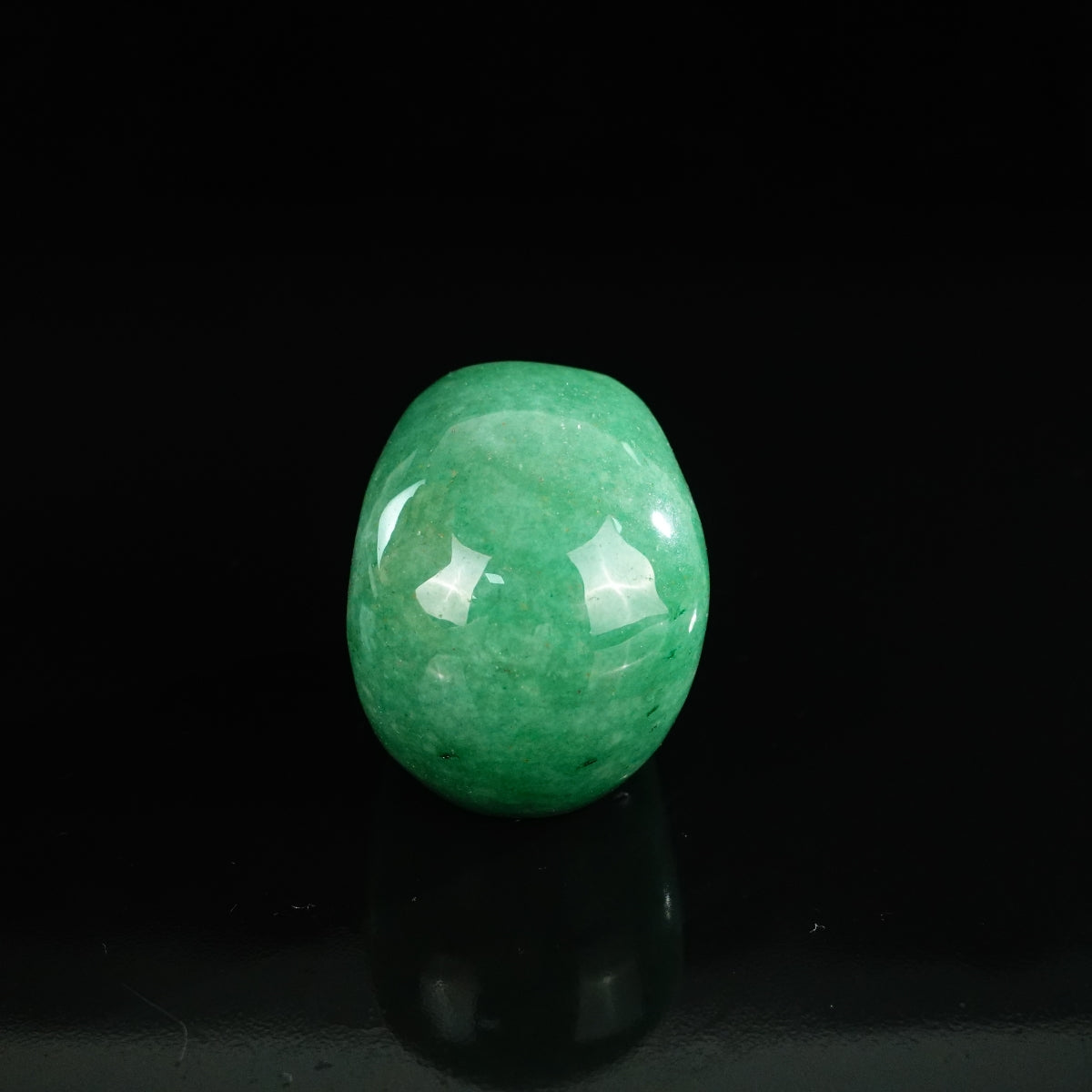 2.2" Green Aventurine Crystal Skull Carving - Unique Piece #GA01
