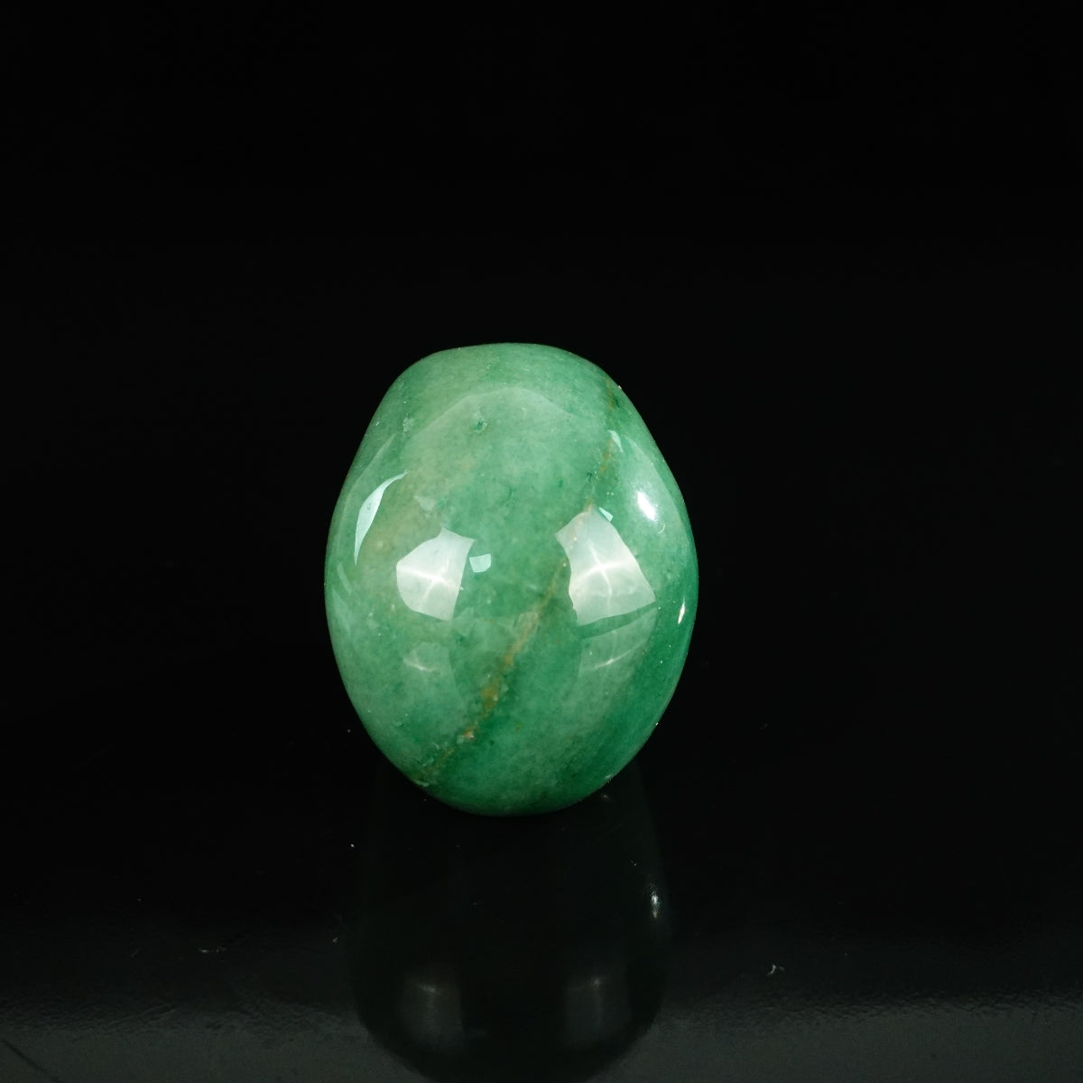 2.2" Green Aventurine Crystal Skull Carving - Unique Piece #GA02